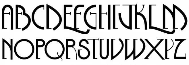 The Eighteenth Amendment Bold Caps Fuentes MAYÚSCULAS