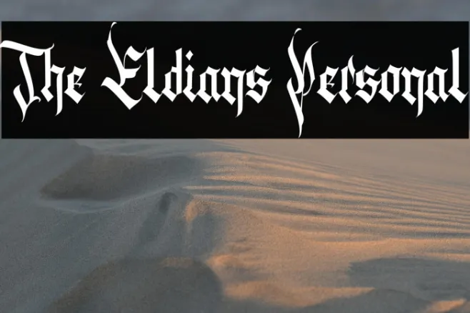 The Eldians Personal Example 3