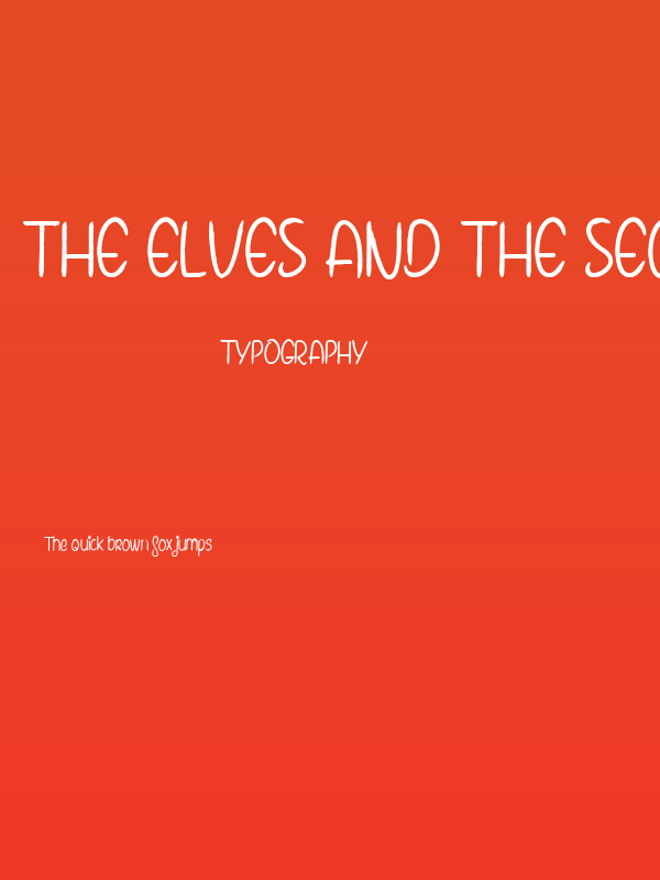 The Elves and the Secret Garden Poster