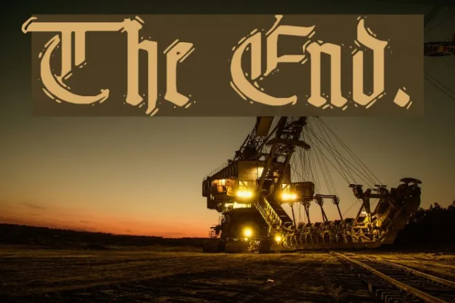 The End. Example 1