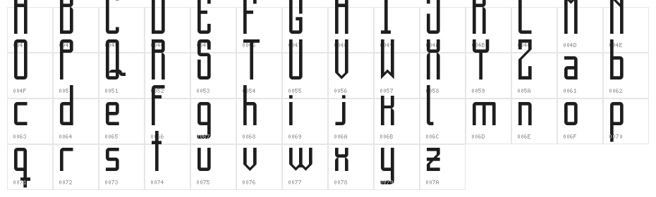 The Enemy Is Public Regular Character Map