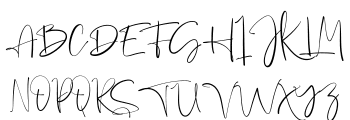 The Everleigh Font UPPERCASE