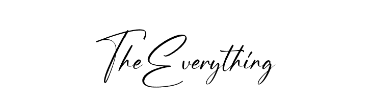 The Everything  Free Fonts Download