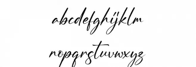 The Everything Font LOWERCASE