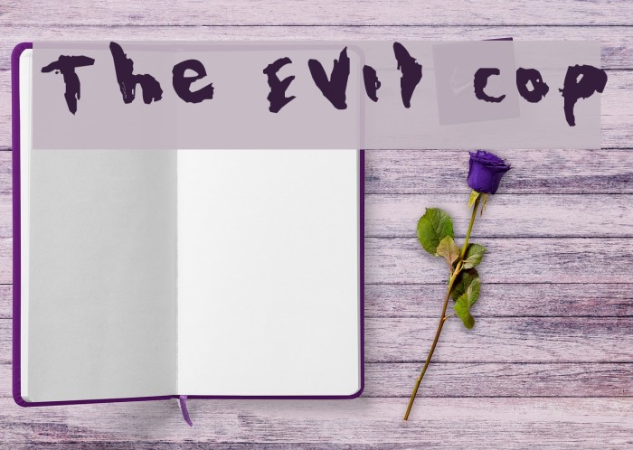 The Evil Cop Font examples