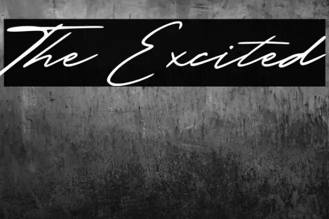 The Excited Font examples