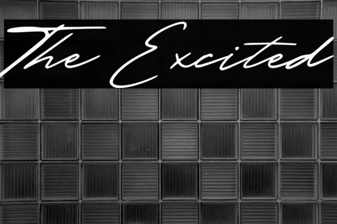 The Excited Font examples