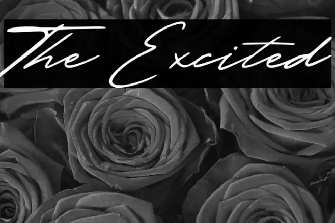 The Excited Font examples