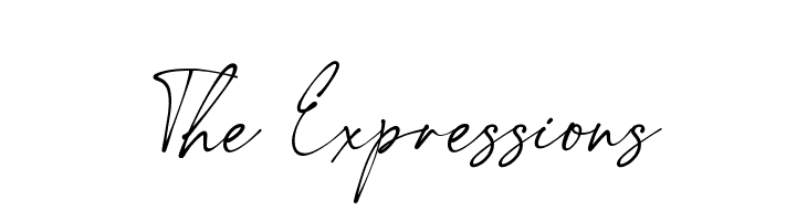 The Expressions  Free Fonts Download