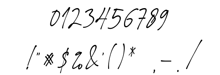 The Expressions Font OTHER CHARS