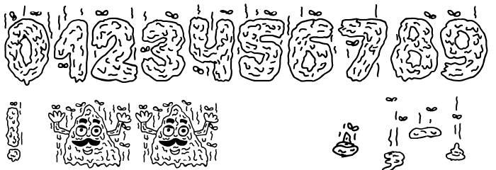 The Fabulous Mr. Poop Font OTHER CHARS