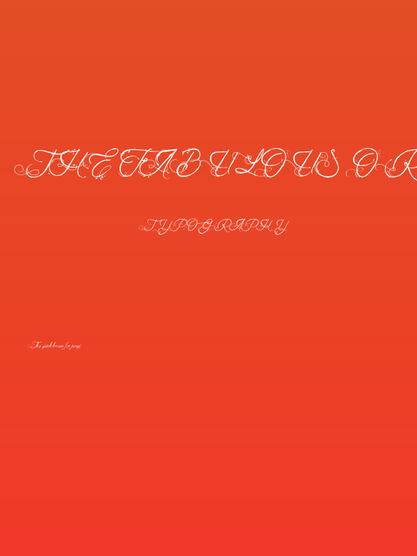 The Fabulous Orchestra Poster