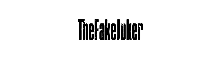 The Fake Joker  لخطوط تنزيل
