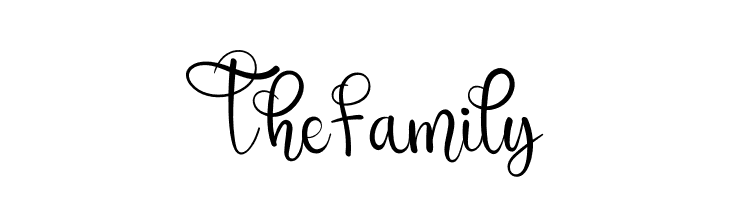 The Family  Free Fonts Download