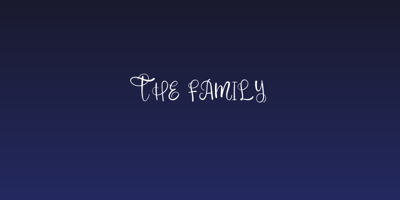 The Family Social Header