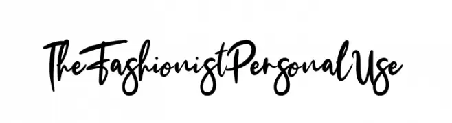 The Fashionist Personal Use  Скачать бесплатные шрифты