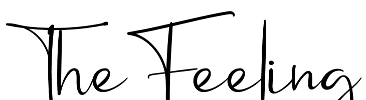 The Feeling  Free Fonts Download