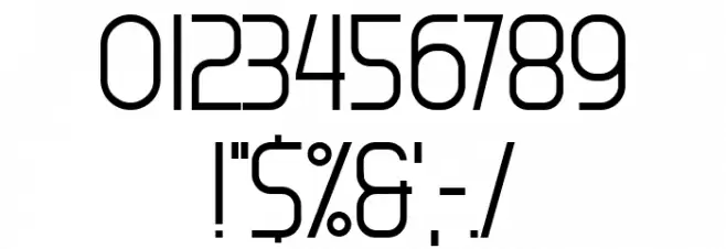 The Fishermans Neighbor Condensed Font OTHER CHARS