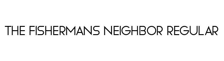 The Fishermans Neighbor Regular  免费字体下载