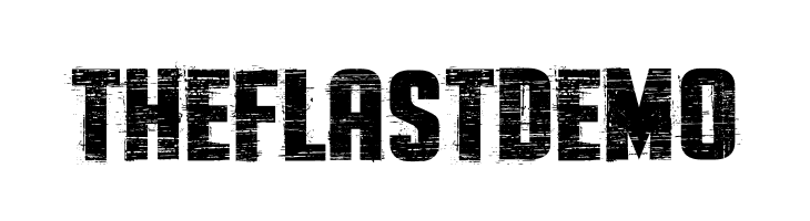 The Flast Demo  नि: शुल्क फ़ॉन्ट्स डाउनलोड