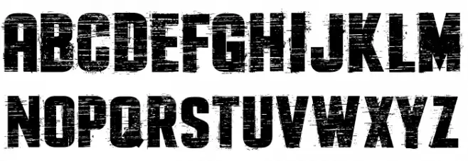 The Flast Demo फ़ॉन्ट लोअरकेस