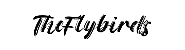 The Flybirds  les polices de caractères gratuit tlcharger