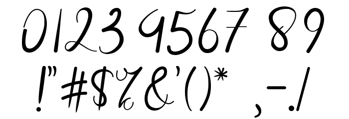 The Folk Font OTHER CHARS