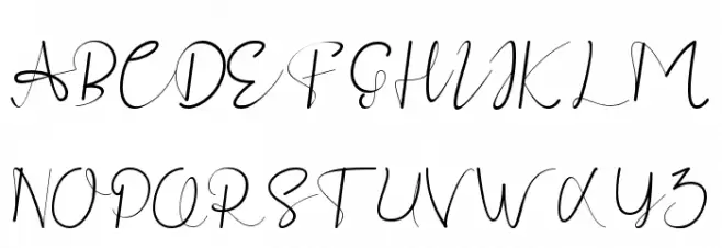 The Folk Font UPPERCASE