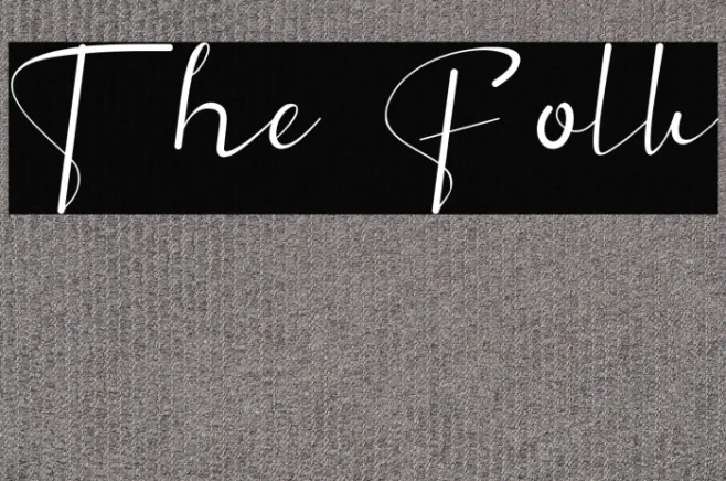 The Folk Example 1