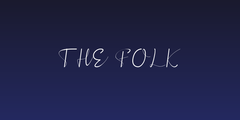 The Folk Social Header