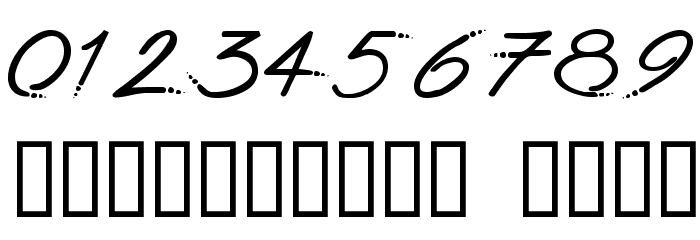 The Font With No Name Font OTHER CHARS