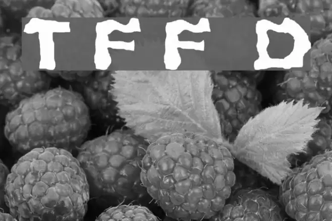 The Forbidden Font of Death Font examples