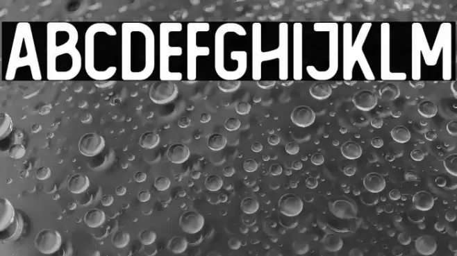 The Foregen Regular Font examples