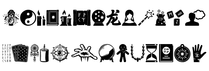 The Fortune Font LOWERCASE