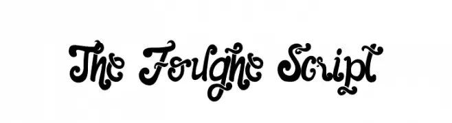 The Foughe Script  Descarca Fonturi Gratis