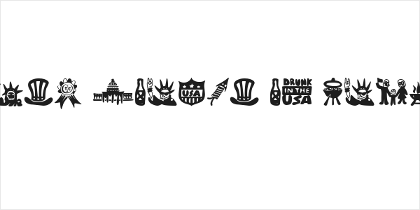 The Fourth of July Logo