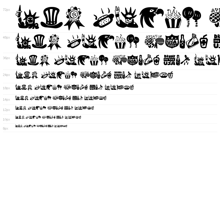 The Fourth of July Waterfall