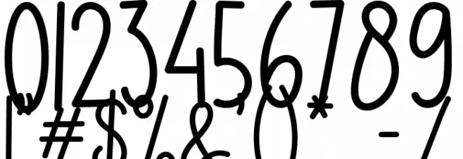 The Fox Office Font OTHER CHARS