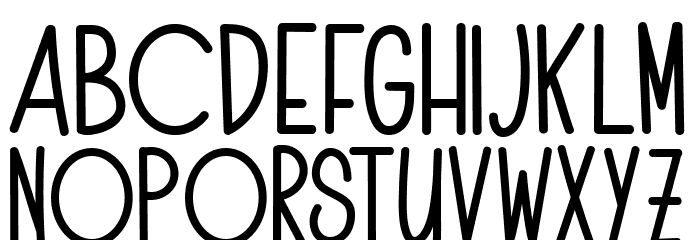 The Fox Office Font LOWERCASE