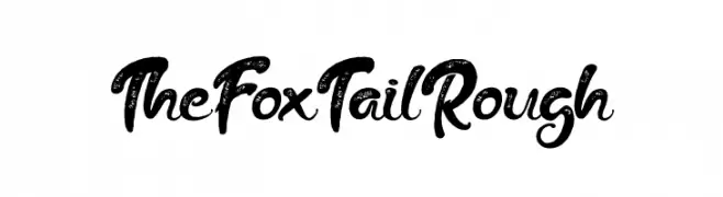 The Fox Tail Rough  Free Fonts Download