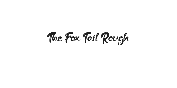 The Fox Tail Rough Logo