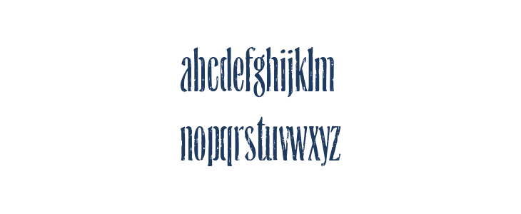 The French Quarter Lowercase