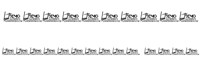 The FrontMan 2 demo Font OTHER CHARS