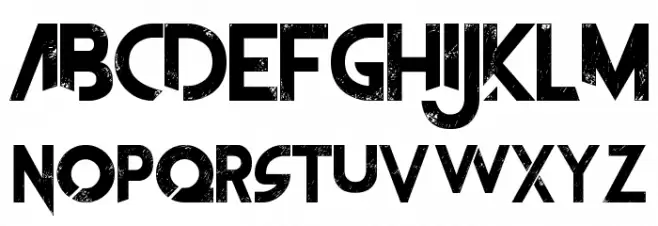 The Frontman Schriftart Groß