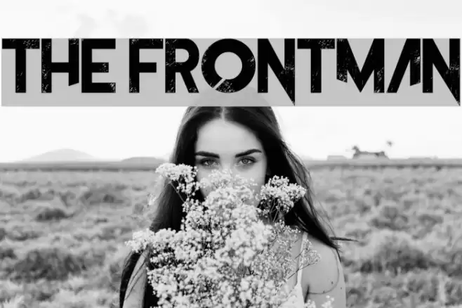 The Frontman Font examples