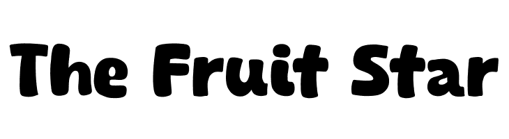 The Fruit Star  les polices de caractères gratuit tlcharger