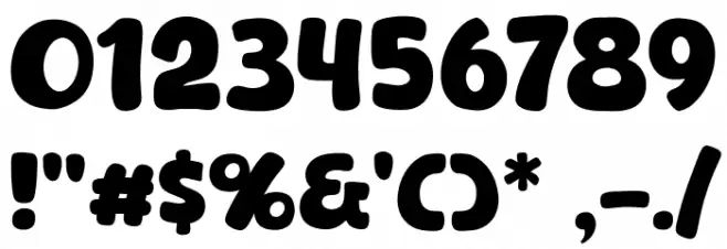 The Fruit Star Font OTHER CHARS