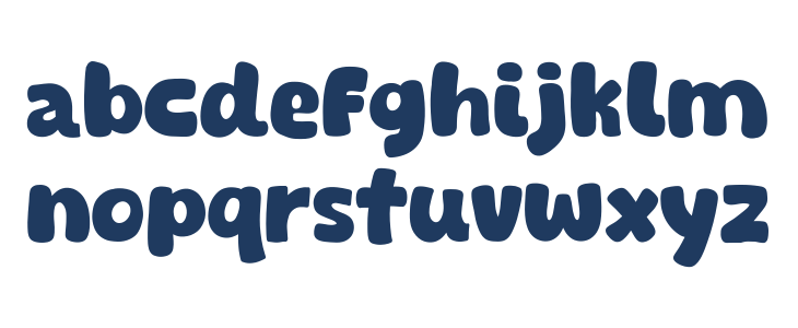 The Fruit Star Lowercase