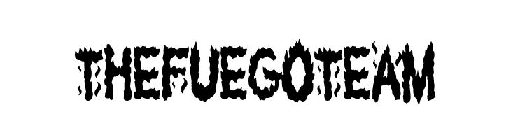 The Fuego Team  Frei Schriftart Herunterladen