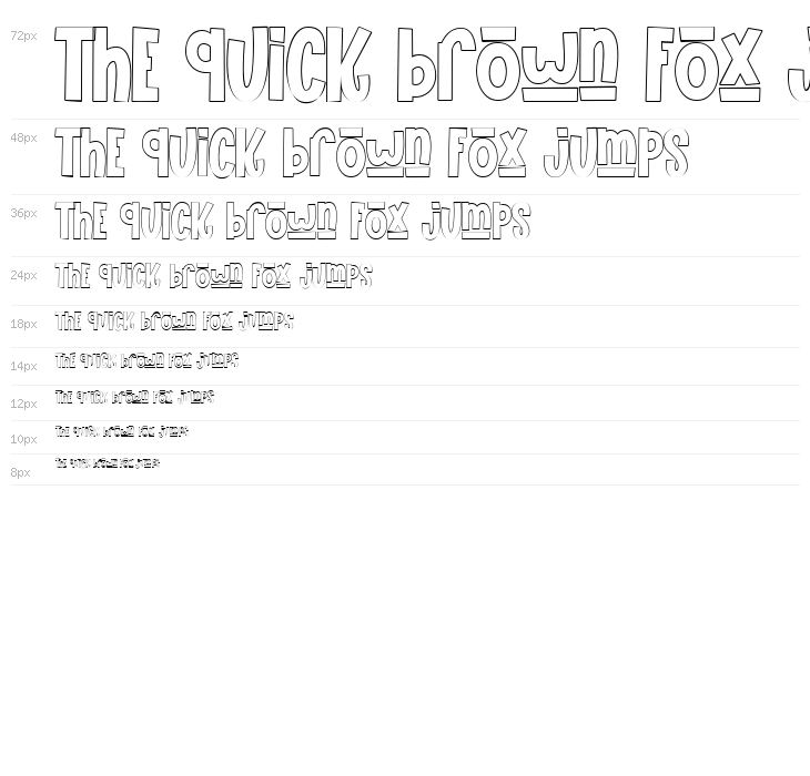 The Funy Time's Outline Waterfall